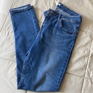 H&M high rise skinny jeans